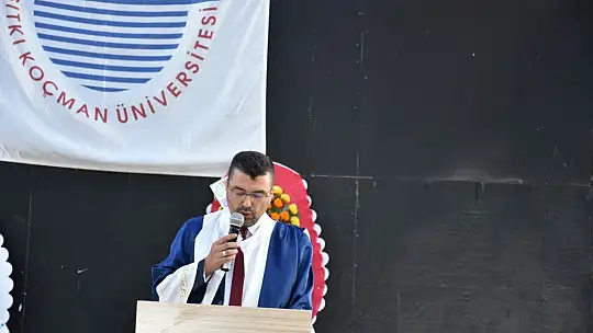 Turizm ve sağlıkçılara mezuniyet töreni
