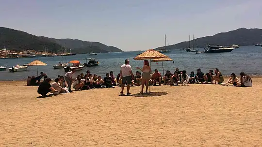 Türk Kızılay çalışanlarına yangın eğitimi
