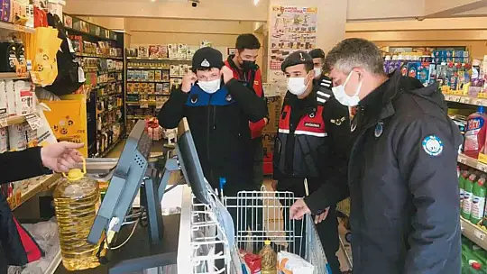 Ula'da marketlerde etiket denetimi