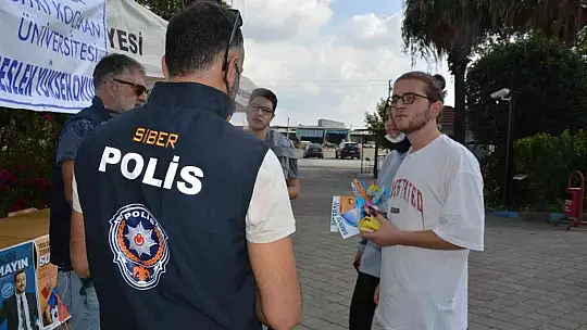 Üniversite öğrencilerine SİBERAY tanıtıldı