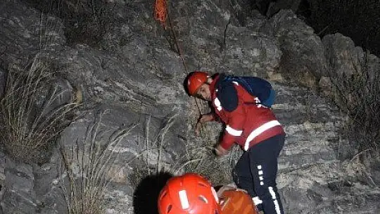 Ünlü iş adamı kayalıklardan düştü, 8 saatte kurtarıldı
