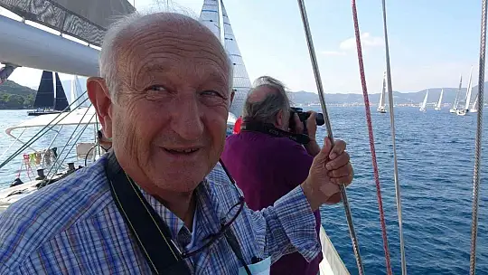 Ünlü Tiyatro sanatçısı Levent Çelmen ve Orkestra Şefi Turgay Noyan'ın Yelken sevdası