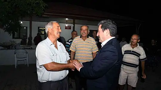 Vali Tavlı Cemevinde Oruç açma programına katıldı
