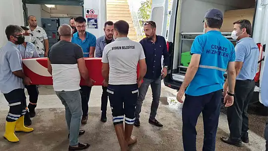 VALİ YARDIMCISI YILDIZ'IN CENAZESİ, MUĞLA'YA GÖTÜRÜLDÜ