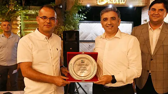 Fethiye protokolü veda yemeğinde bir araya geldi