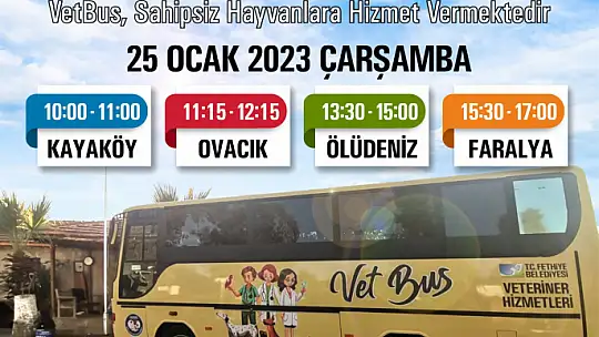 FETHİYE BELEDİYESİ SOKAK CANLARININ YANINDA  