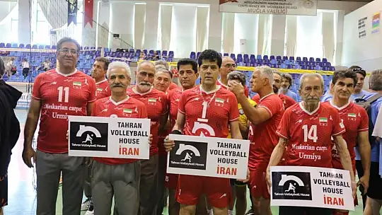 Veteran voleybolcular Marmaris'te