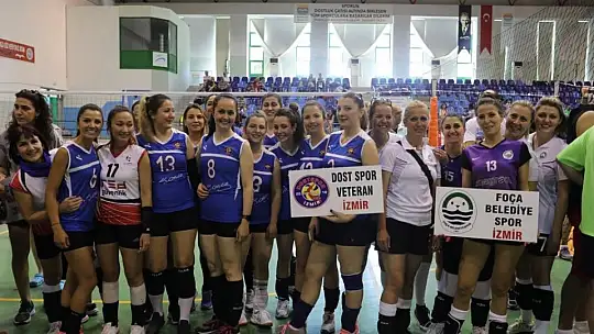 Veteran voleybolcular Marmaris'te