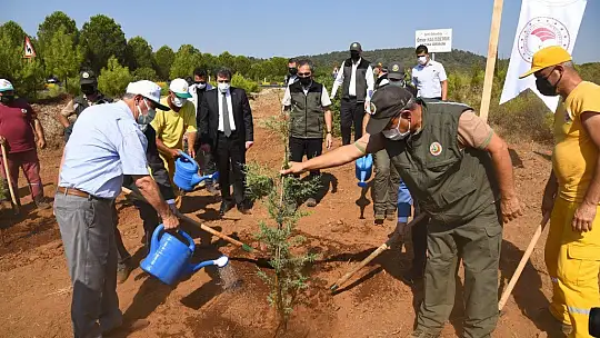 15 Temmuz Demokrasi Şehitlerimizin Anısına Fidan Dikildi