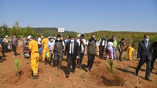 15 Temmuz Demokrasi Şehitlerimizin Anısına Fidan Dikildi
