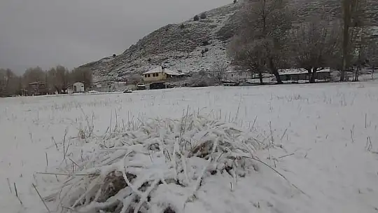 Mevsimin ilk karı kartpostallık görüntüler oluşturdu