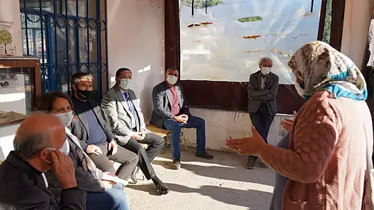 Başkan Tokat mahalle ziyaretlerini sürdürüyor