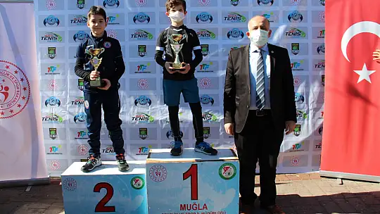 Muğla'da Tenis Turnuvası düzenlendi