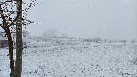 Her yer beyaza büründü 