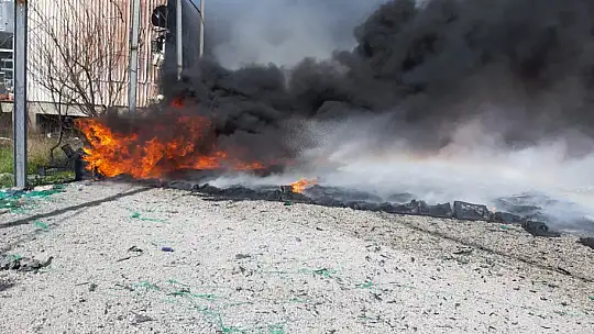 Seydikemer'de yangın paniği