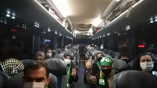 7. Olağan Büyük Kongre için Ankara'ya hareket edildi