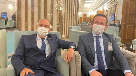 İlçe Başkanı Öztürk'ten Milletvekilleri Demir ve Gökcan'a ziyaret