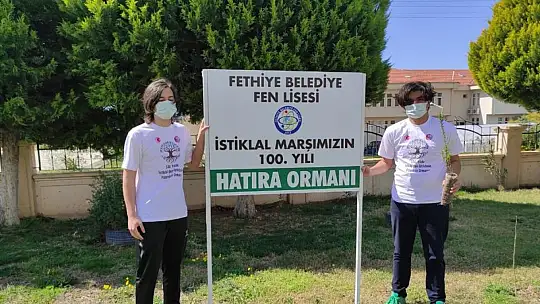 Orman Haftası'nda 100. yıl hatıra ormanı
