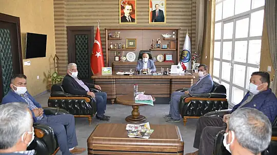 Başkan Otgöz'e teşekkür ziyareti