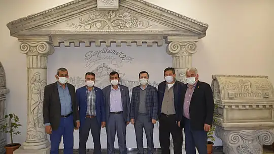 Başkan Otgöz'e teşekkür ziyareti