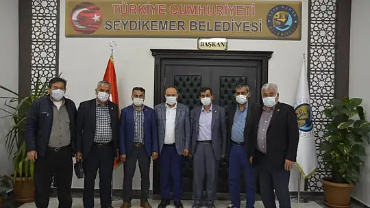 Başkan Otgöz'e teşekkür ziyareti