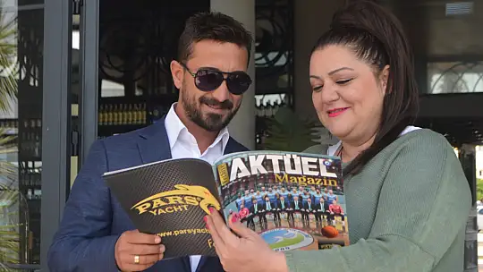Aktüel Magazin Dergisi'nde ayın konuğu, Sarper Konakçı