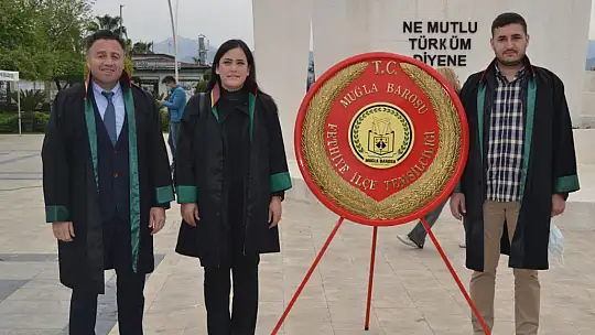 Avukatlar Günü Fethiye'de de törenle kutlandı