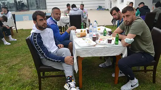 Kütahyaspor maçı öncesi moral pikniği