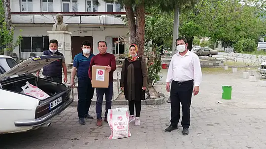 MHP Seydikemer İlçe Teşkilatı Ramazan Kolisi yardımında bulundu