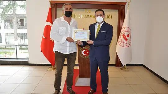 Kaymakam Fırat'tan iş adamlarına teşekkür