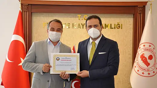 Kaymakam Fırat'tan iş adamlarına teşekkür