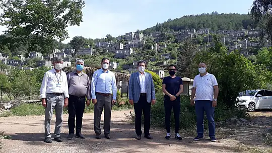 Vali Tavlı Fethiye'de incelemelerde bulundu