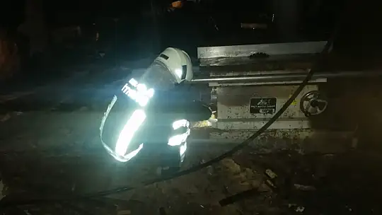 Tersanede çıkan yangın  korkuttu