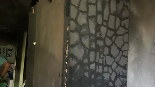 Evin mutfağında çıkan yangın korkuttu