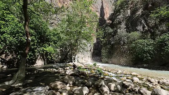 Saklıkent Kanyonu yaz sezonuna hazır
