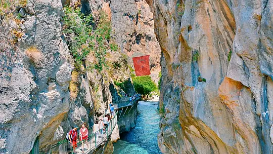 Saklıkent Kanyonu yaz sezonuna hazır