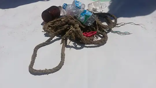 Ölüdeniz'in dibi tertemiz