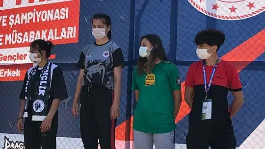 Fethiye Gençlik ve Spor Kulübü sporcusu Dilşah Eliküçük Türkiye 3.'sü oldu