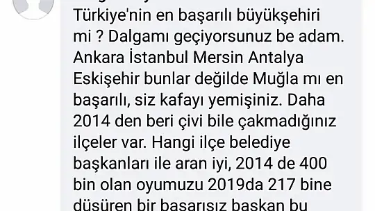 Muğla'da olmayan alt ve üst yapıya birincilik ödülü geldi