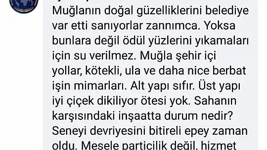 Muğla'da olmayan alt ve üst yapıya birincilik ödülü geldi