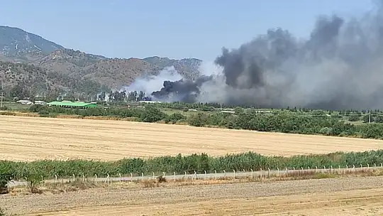 Dalaman, Mopak Kağıt Fabrikasında Yangın