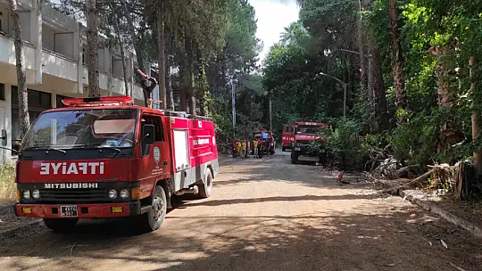 Dalaman, Mopak Kağıt Fabrikasında Yangın