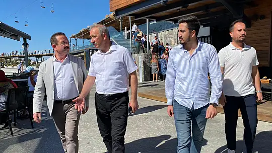 Ak Parti İl Başkanı Mete, Babadağ Teleferikte İncelemelerde Bulundu