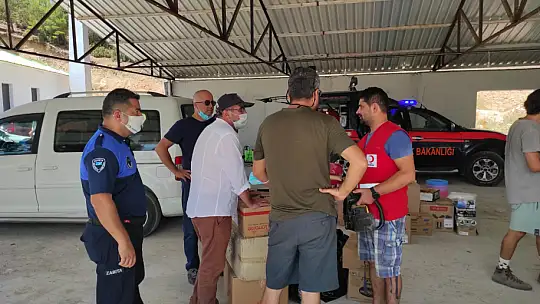 Kızılay, Seydikemer'de yaraları sarıyor