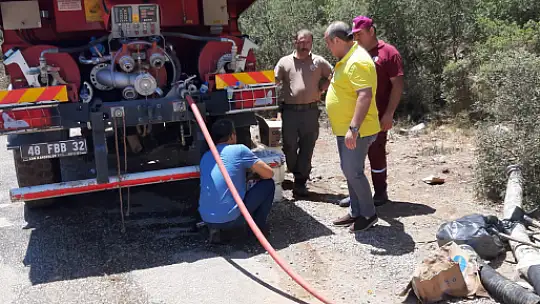 CHP Fethiye İlçe Örgütü Yangın Ekiplerini Unutmadı