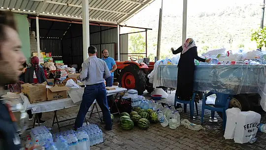 Vatandaştan birlik beraberlik örneği