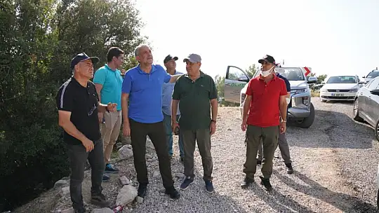 Bakan Yardımcısı Prof. Dr. Birpınar, Seydikemer'deki Yangın Bölgesinde