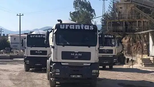 Yangınlarda beton ve inşaat firmalarının seferberliği örnek oldu