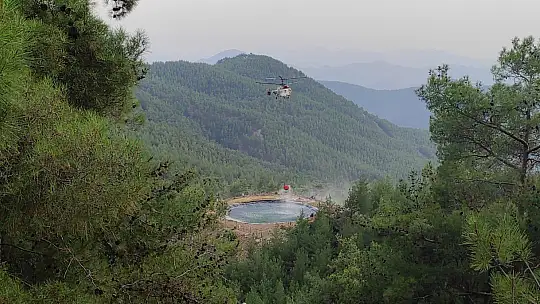 Köyceğiz Yanmaya Devam Ediyor