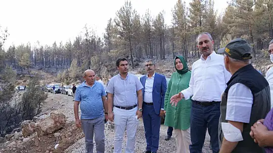 Adalet Bakanı Gül: 'Yangınlar hepimizin yüreğini yaktı'